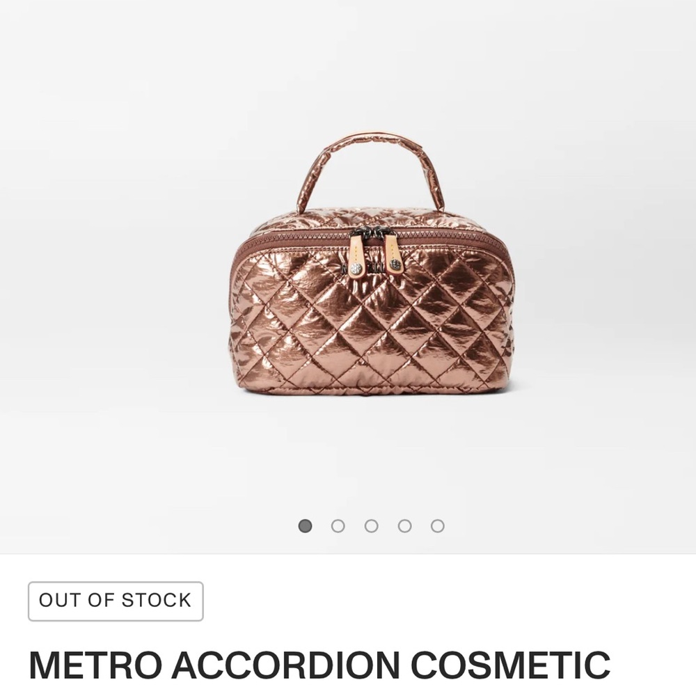MZW Copper Metallic Lacquer Metro Accordion Coametic